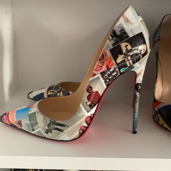 Christian Louboutin Collage 120mm So Kate - Picture 4 of 9